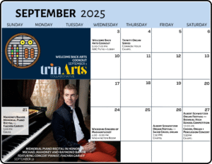 AAC September 2025 Event Calendar