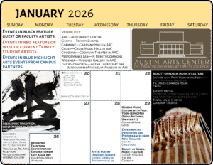 AAC January 2026 Event Calendar