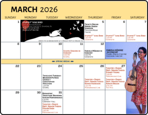 AAC March Event Calendar
