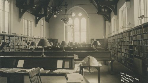 Williams Memorial Reading Room and Library, Trinity College.