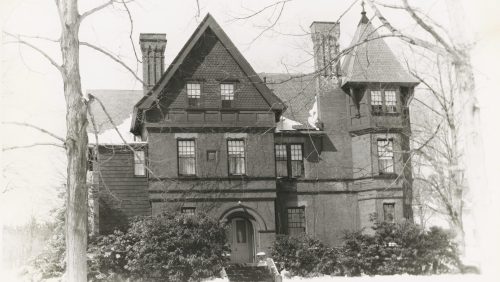 115 Vernon, former President's House and current English Department Building (Trinity College, Hartford Conn.)