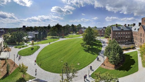 Gates Quad panoramic view