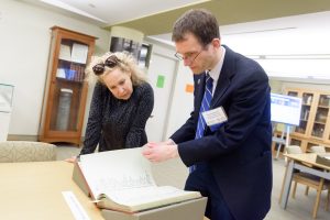 Eric Stoykovich, College Archivist and Manuscript Librarian, Watkinson Library