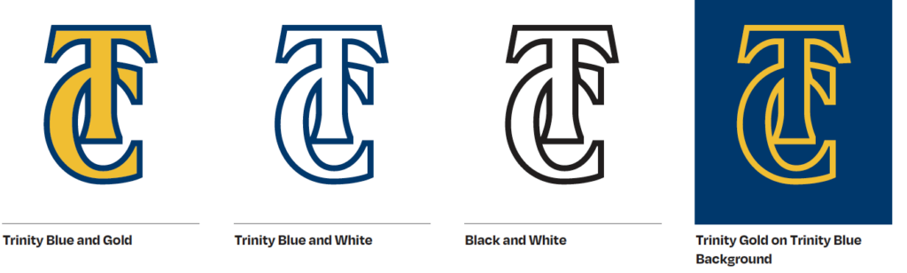 TC outlined monogram samples