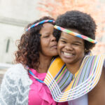 An international trinity college student with their family