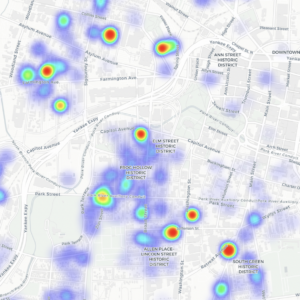 Housing code heat map zoomed out