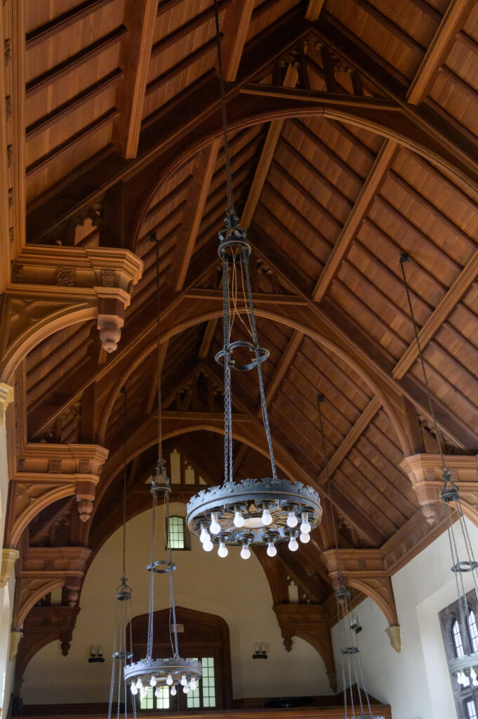 Ceiling of Hamlin Hall