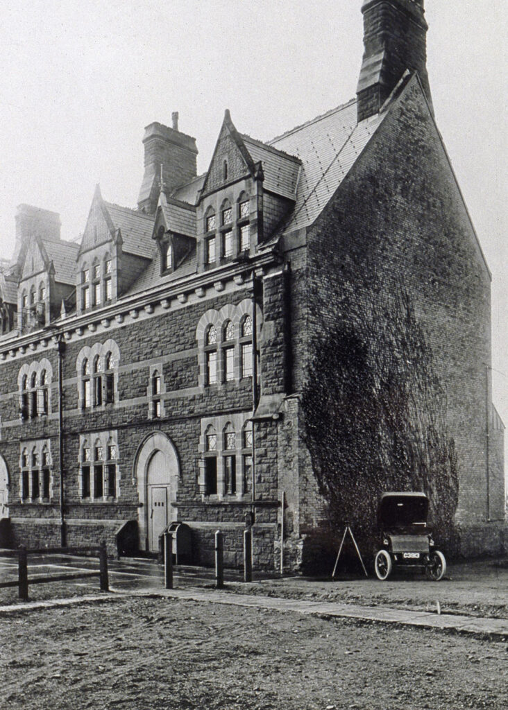 Jarvis Hall forms part of the Long Walk (photo circa 1878).