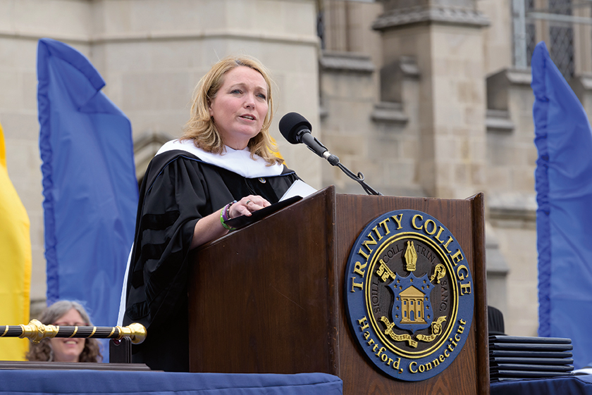 Nicole Hockley ’92, co-founder and CEO of Sandy Hook Promise