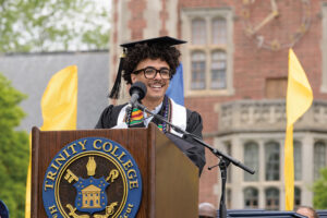 Student Government Association President Jason Farrell Jr. ’23