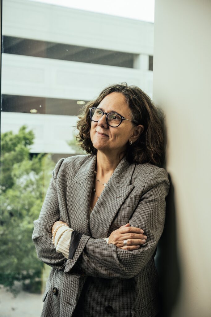 Cynthia Ogden at the CDC offices in Hyattsville, Maryland 