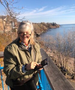 Rebecca Hovey, on a hike.