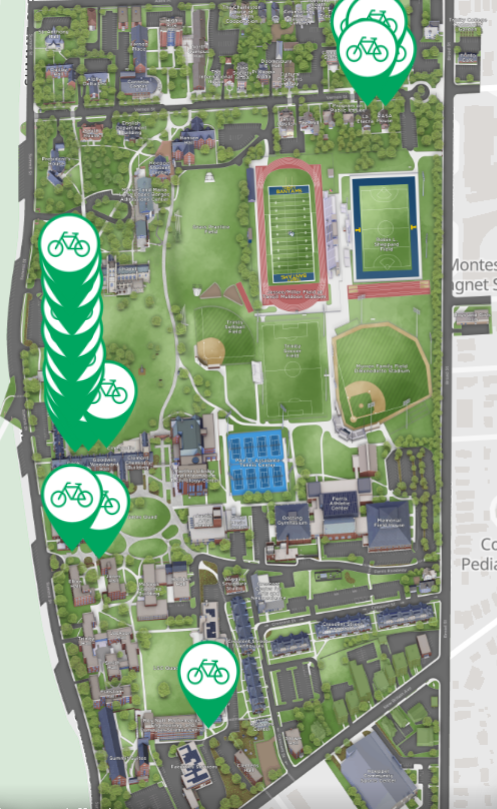 Trinity Map Transportation - Sustainability at Trinity