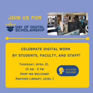 Join us for Day of Digital Scholarship!