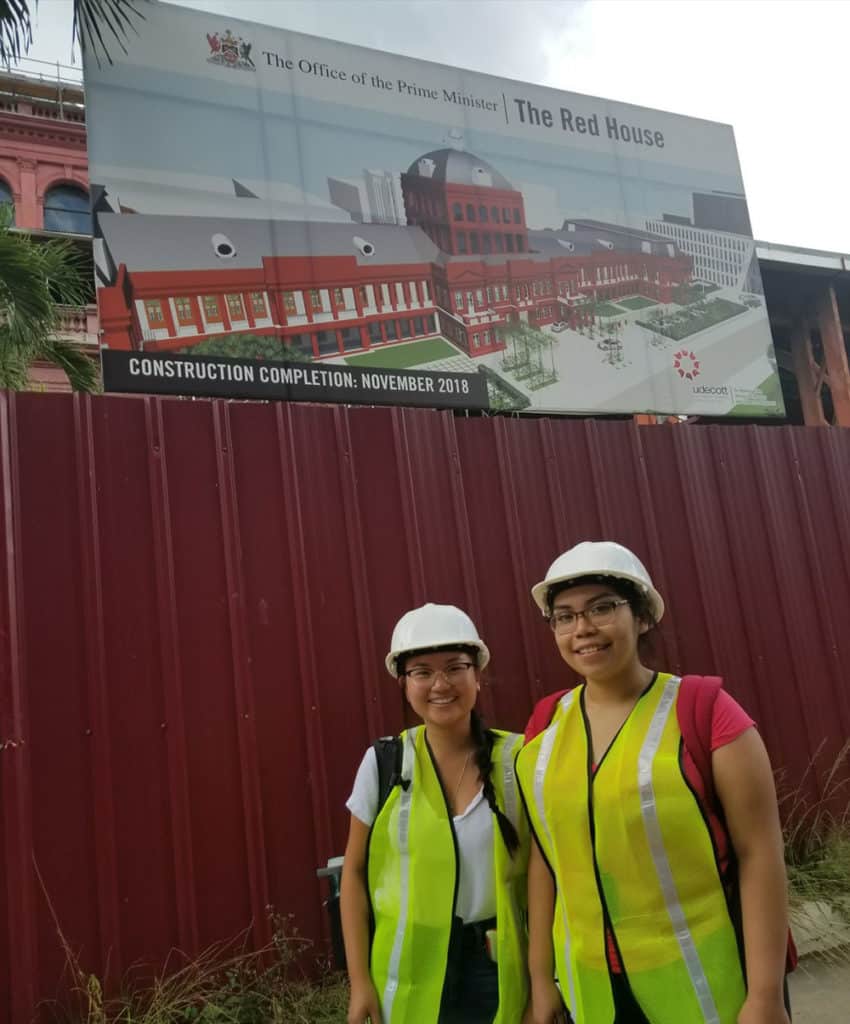 Stacy Lam and Yesenia Garcia in Trinidad