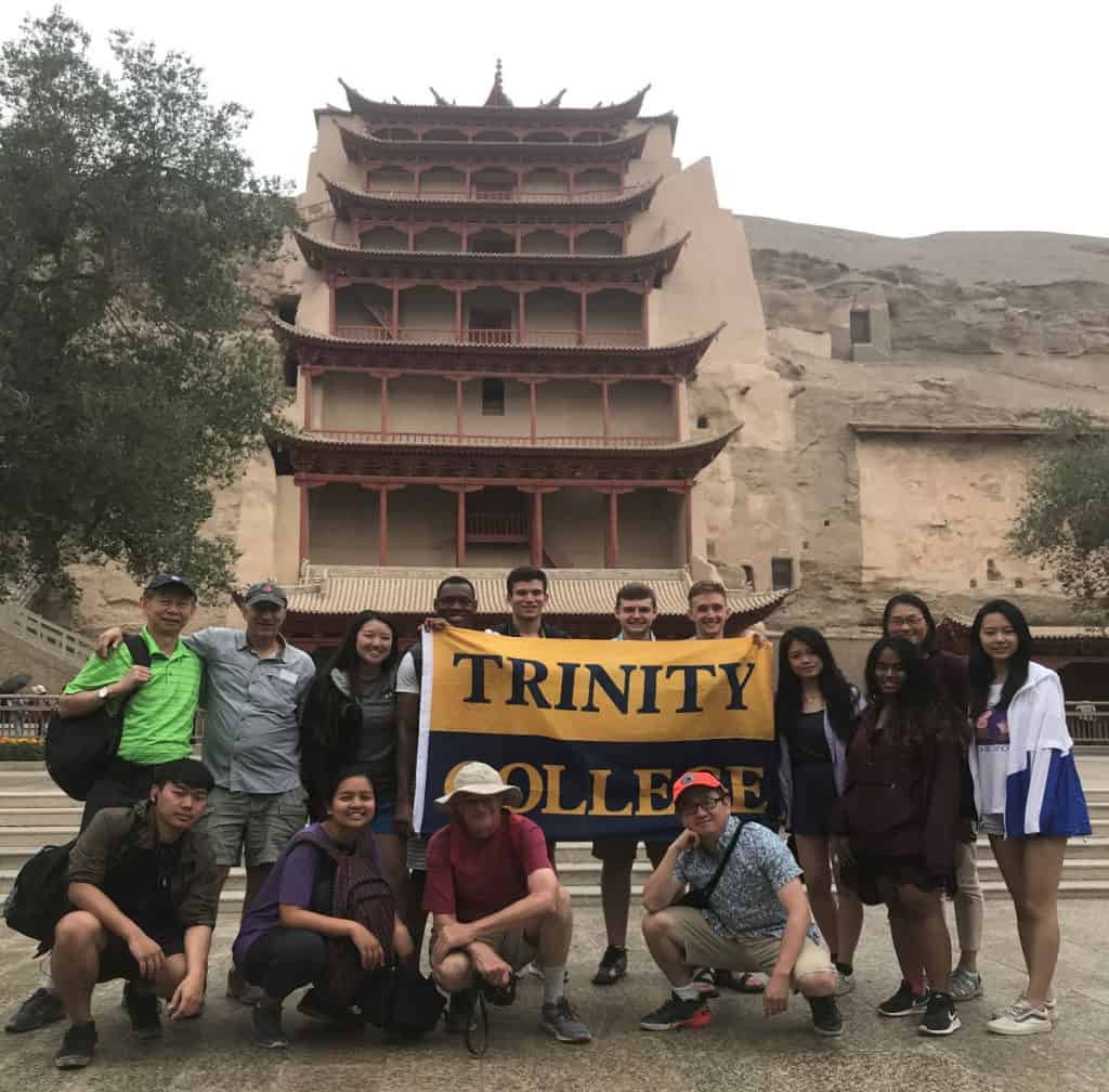 group at Dunhuang