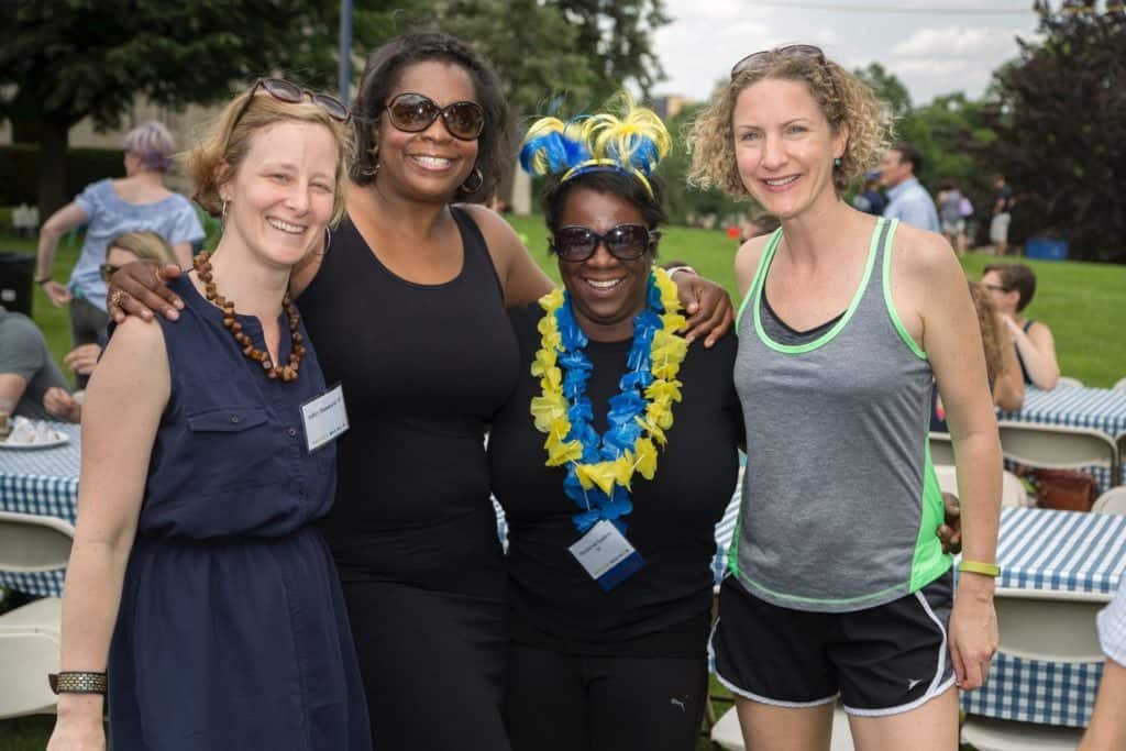 alumnae at reunion