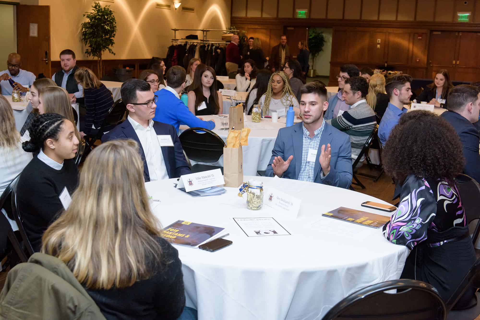 Bantams And Beyond student and alumni roundtable