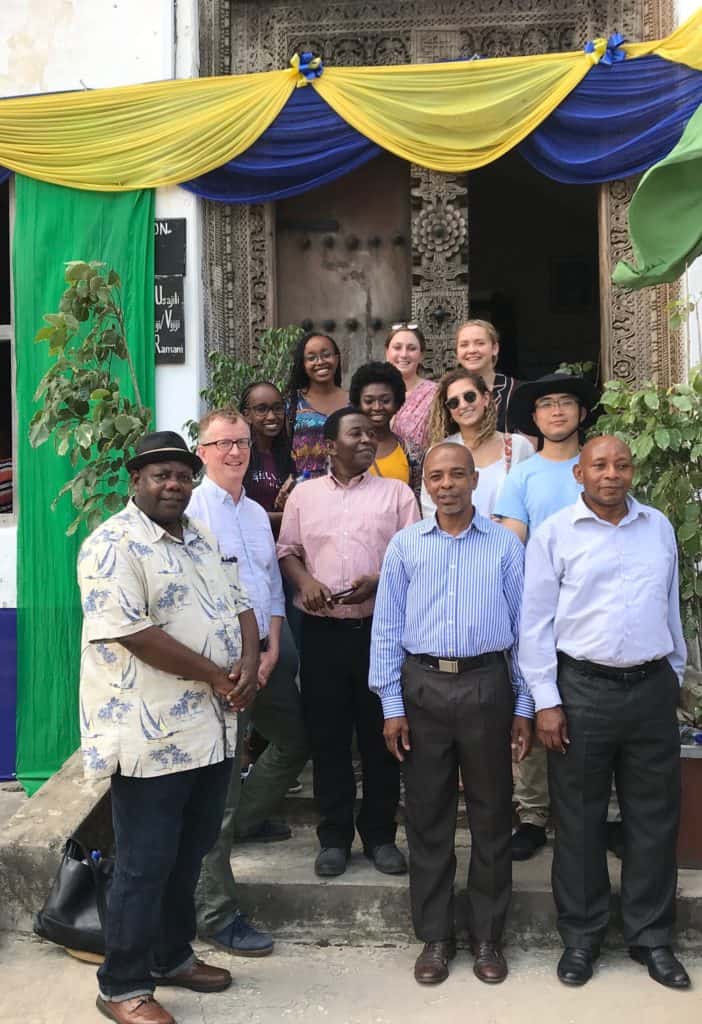 Urban Swahili Coast students and faculty in Tanzania