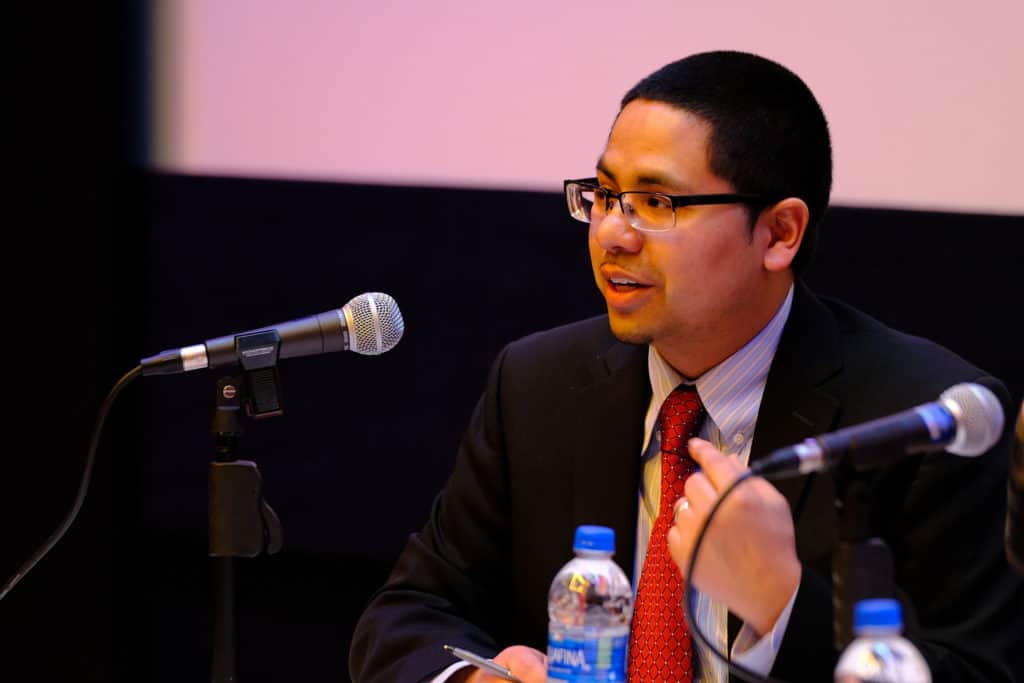 Robert Cotto at 'Unlikely' film screening panel discussion