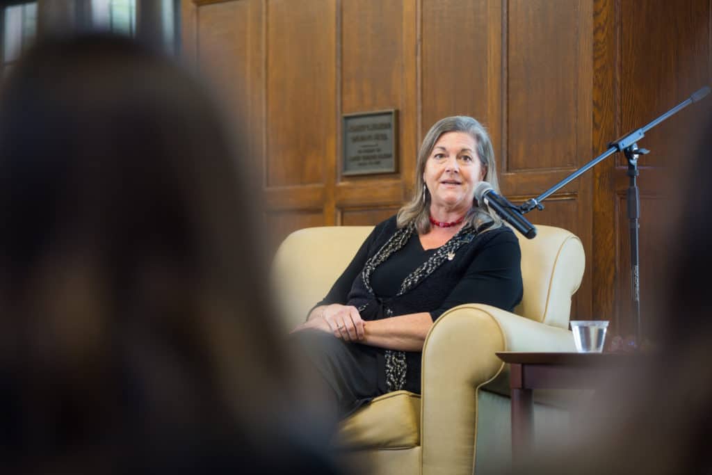 former Massachusetts governor Jane Swift ’87