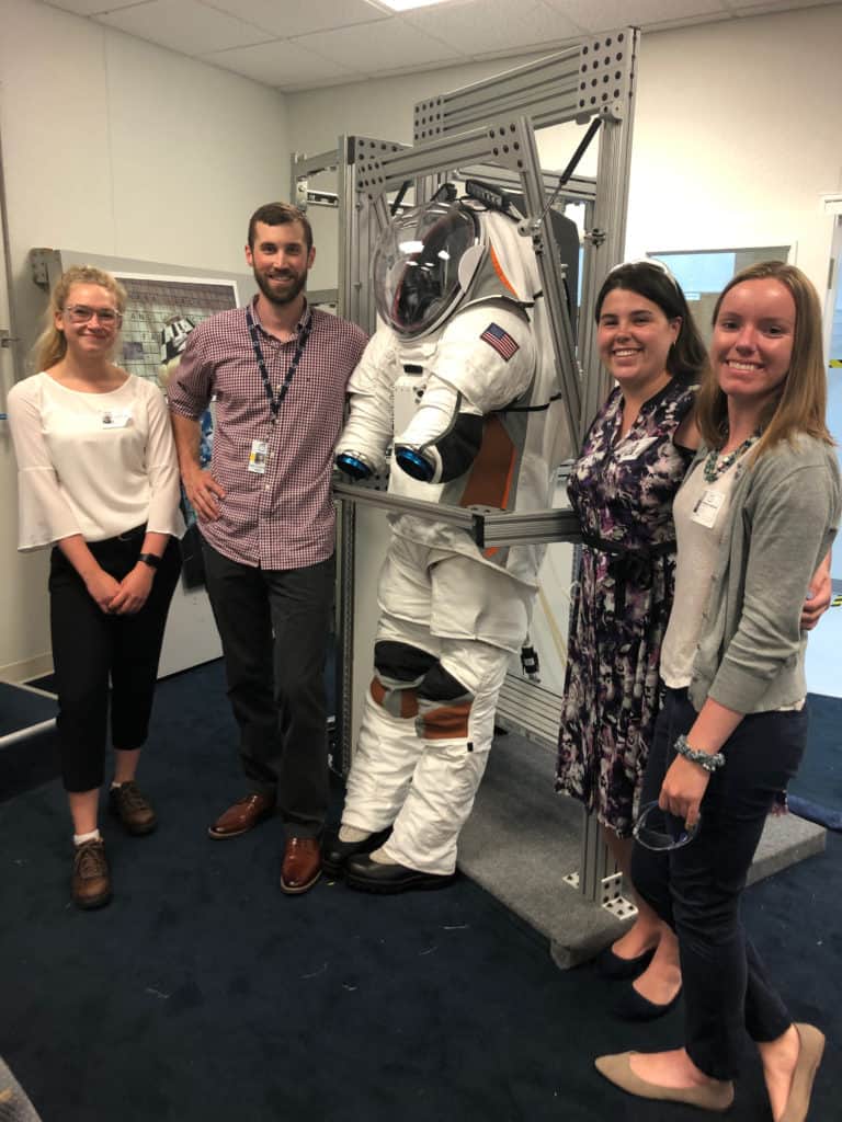 Engineering Interns Help Redesign Space Suit 