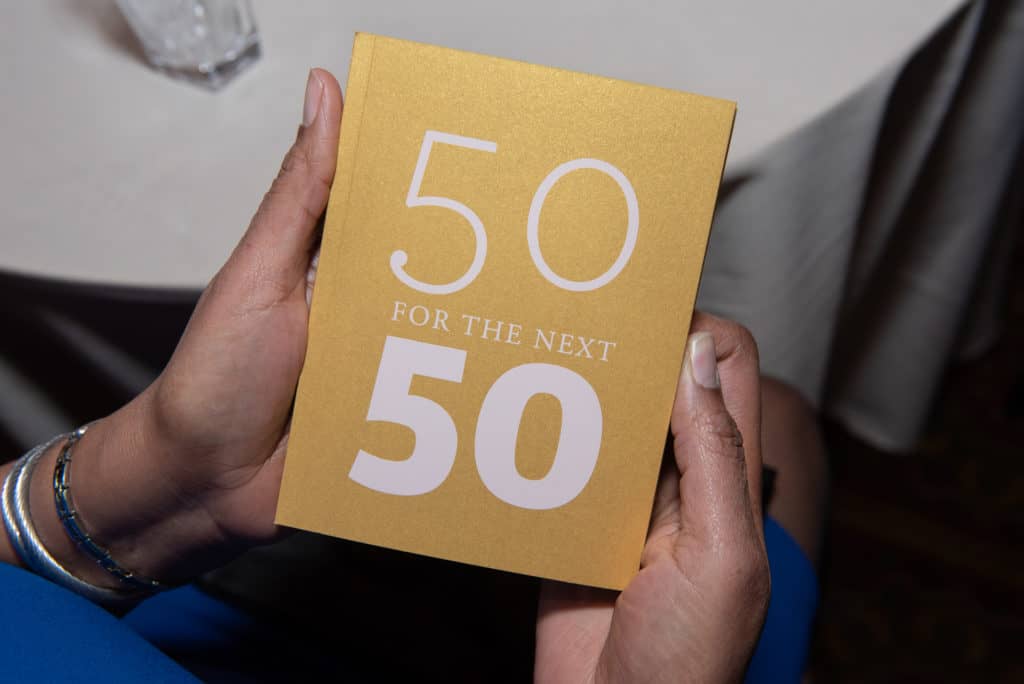 50 for the Next 50 book