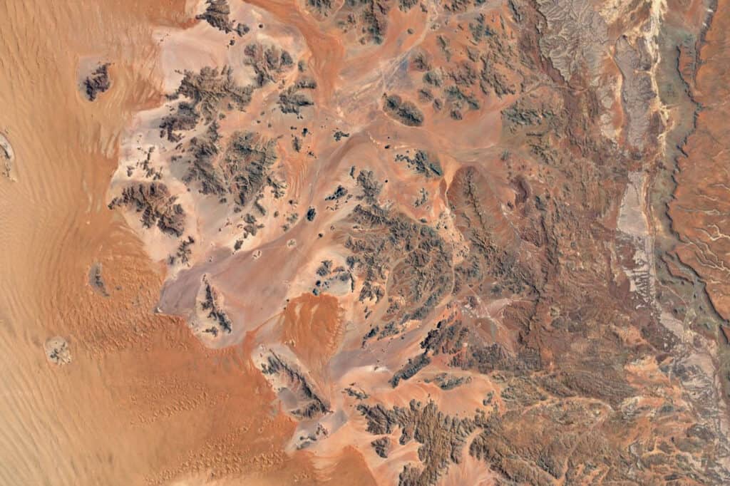 “Google Earth 1,” Photography • 2 x 3, © 2020 Katherine Goguen ’20 studio arts senior thesis