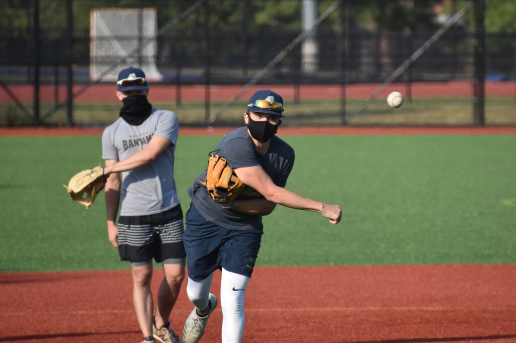 athletics baseball fall 2020 practice COVID