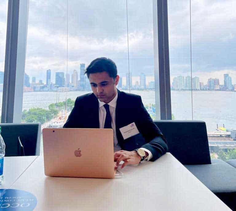 Rayan Ali ’22 at Citigroup