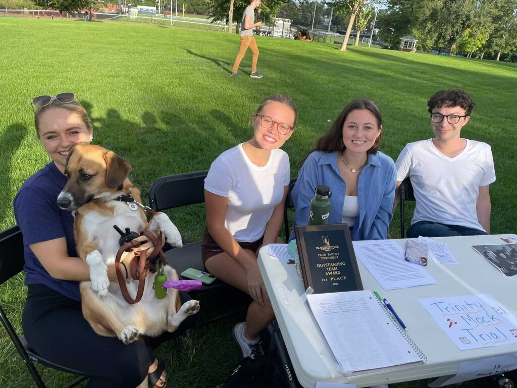 students at involvement fair