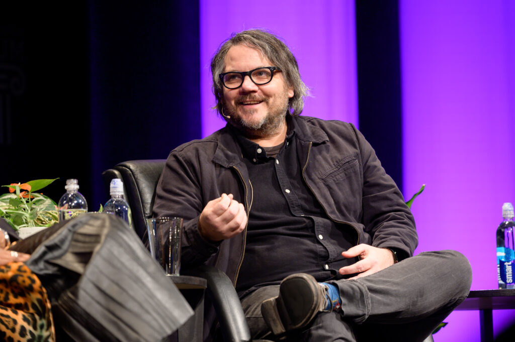 Musician Jeff Tweedy at the Connecticut Forum’s ‘Creative Minds’ program. 