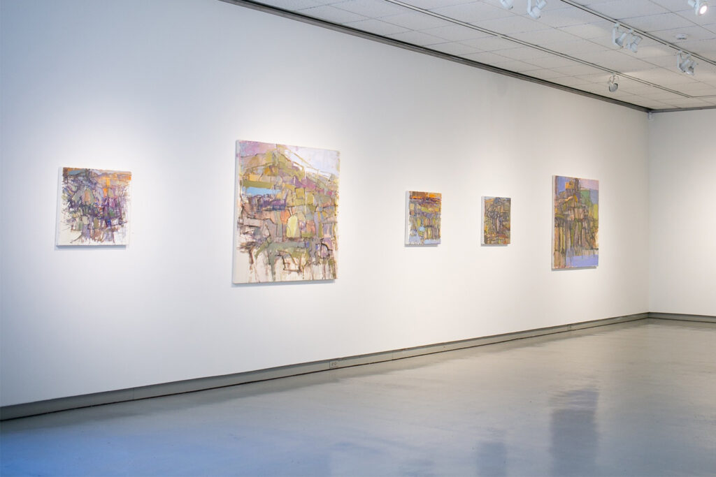 Joseph Byrne paintings at Widener Gallery