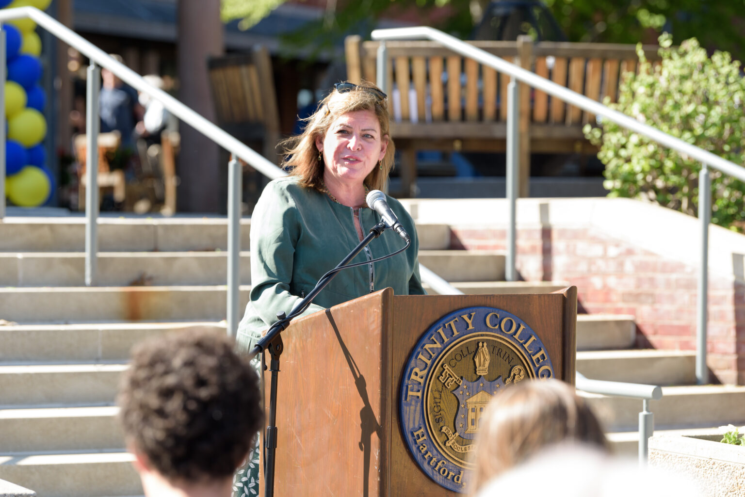 Cornie Parsons Thornburgh ’80 Honored with Renamed Student Center and