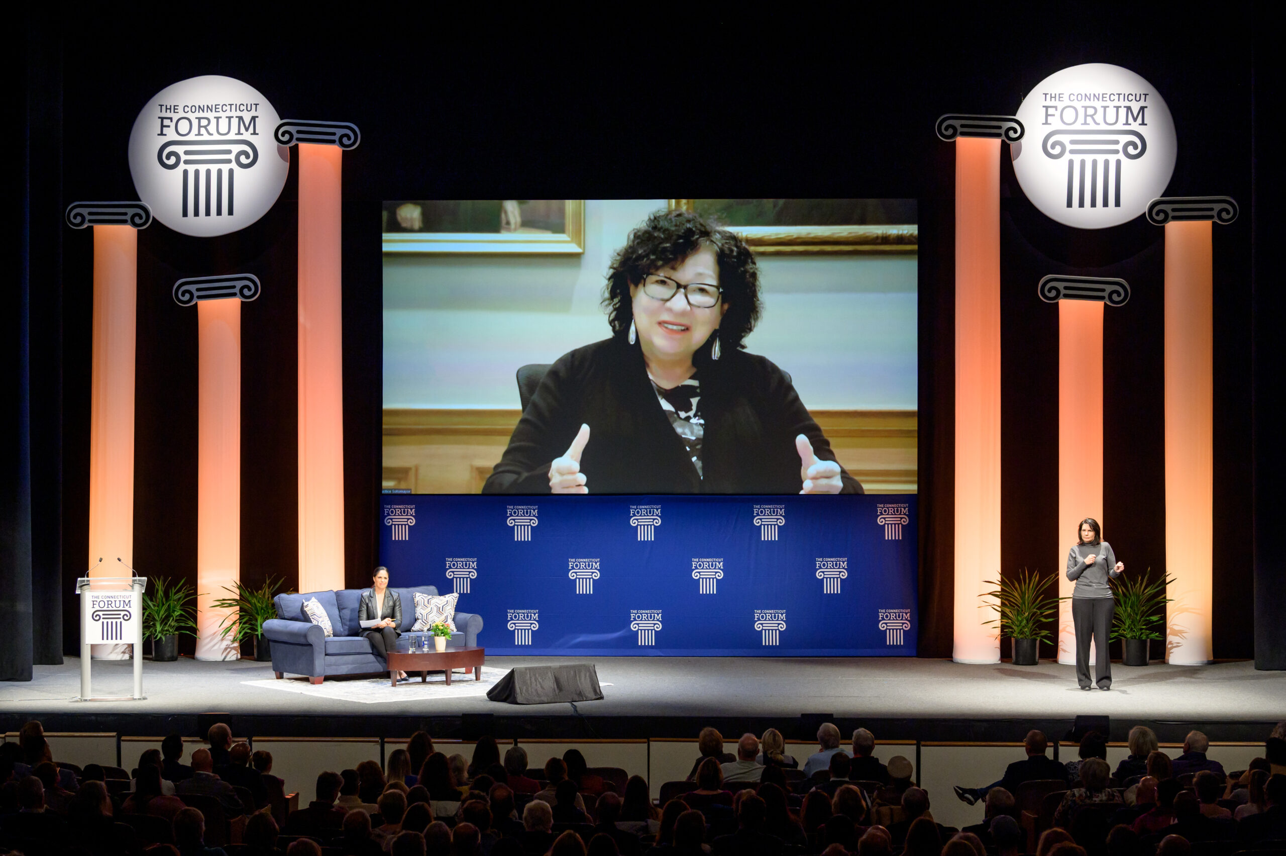 Trinity Community Reflects on Connecticut Forum Conversation with U.S. Supreme Court Justice Sonia Sotomayor - Vimarsana News
