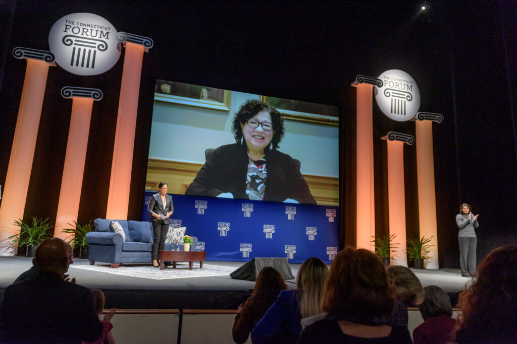 Connecticut Forum with Justice Sonia Sotomayor