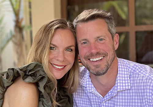 Jen Martinelli Hogan ’98 and Billy Hogan ’96
