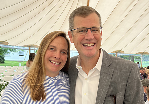 Amanda Johnson Kennedy ’94 and Sam Kennedy ’95, H’19