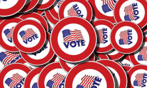 voting free stock image