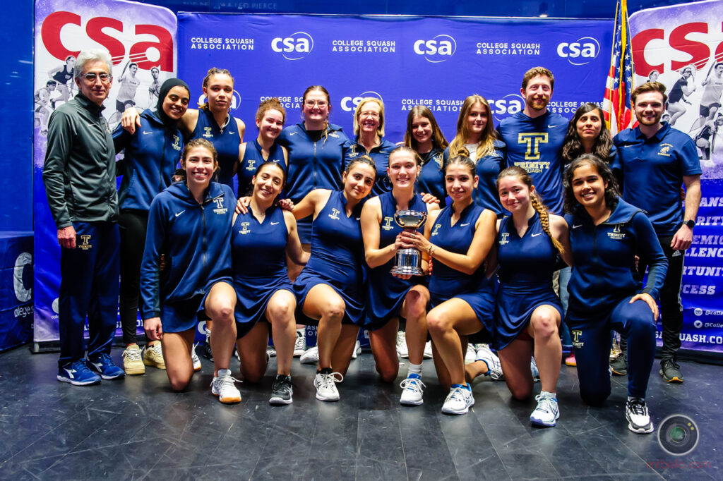 Trinity Women’s Squash Team Wins National Championship