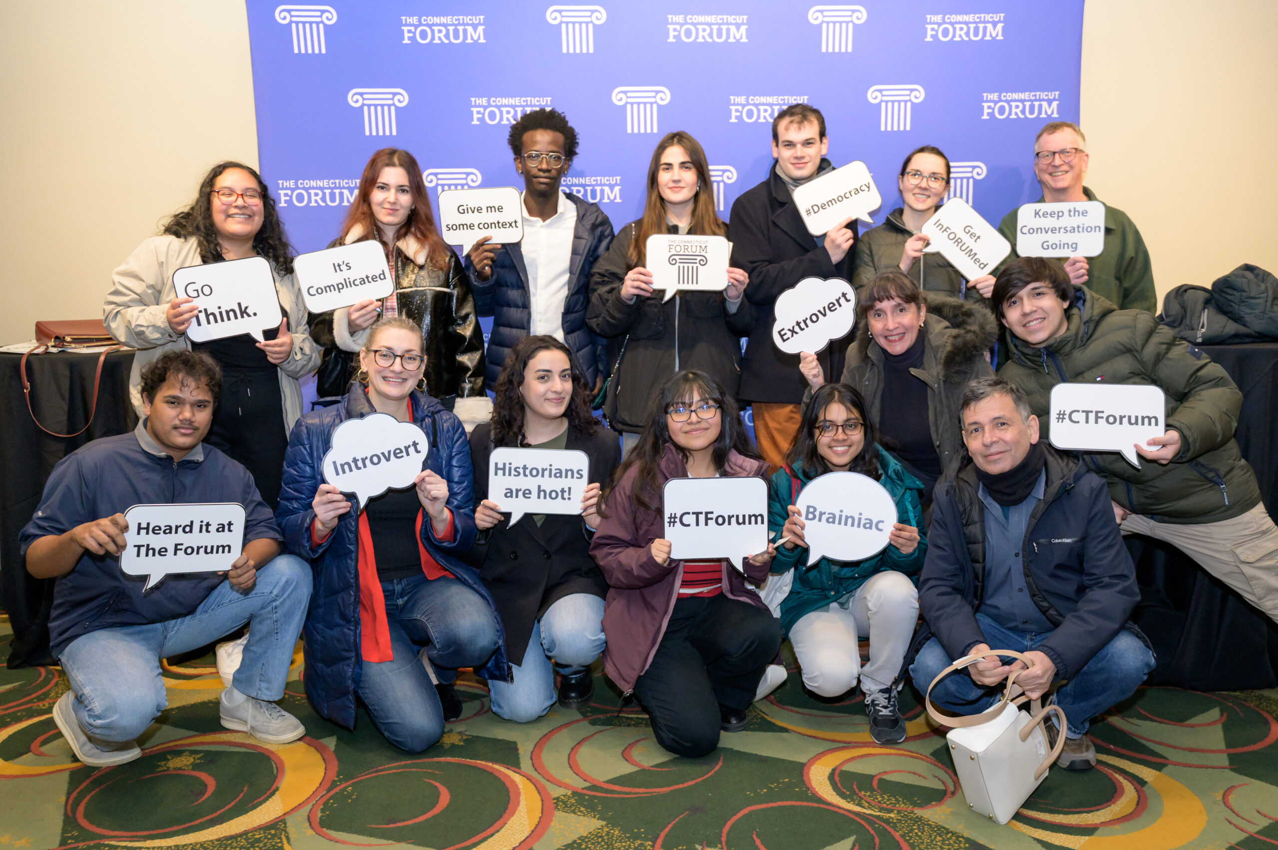Trinity College Students Hear from Political Experts at ‘Global Affairs’ CT Forum