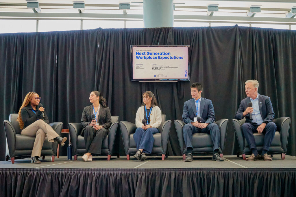 Hermonie Dixon ’25 at CT MADE Leadership Series