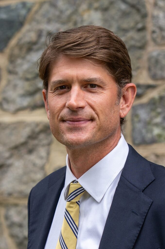 Ben Anderson has been named as Trinity College’s next vice president for advancement. Photo by Daniel Mortimer, courtesy of Boston College.
