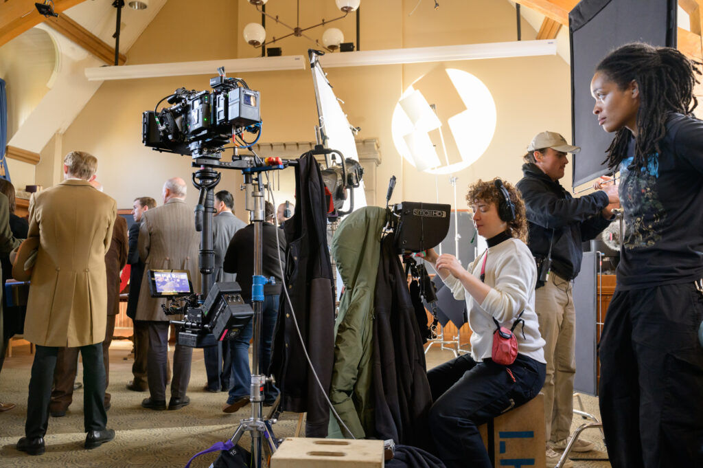 The Artist filmed on campus, Fall 2024