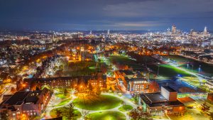 Aerial view of the Hartford campus