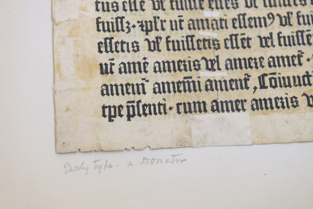 Watkinson Library Donatus discovery 2026