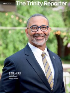 Reporter cover of President Dan Lugo